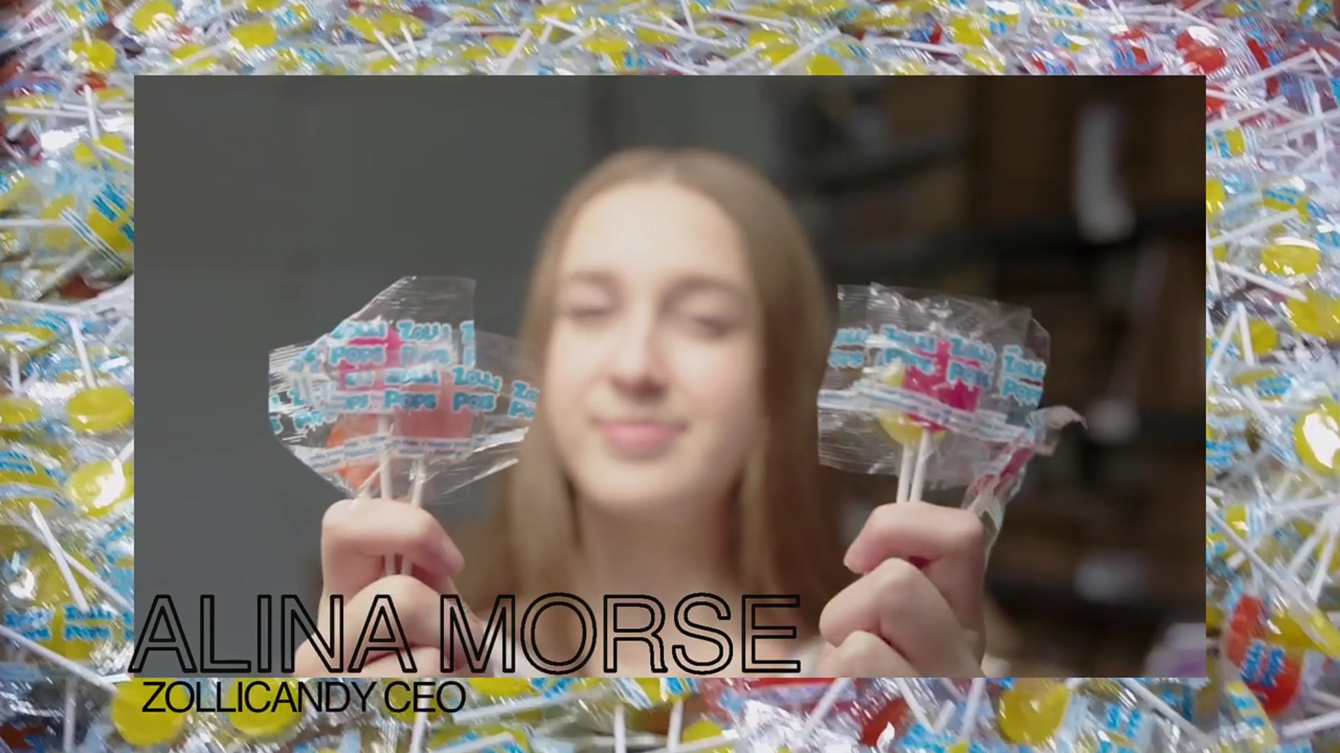 'Video thumbnail for 14-Year-Old CEO Has Sold $6 Million Of CANDY!'