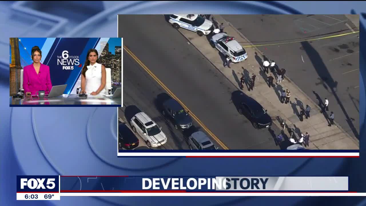 Video thumbnail for 13-year-old boy shot in head on way to school in Queens | Latest