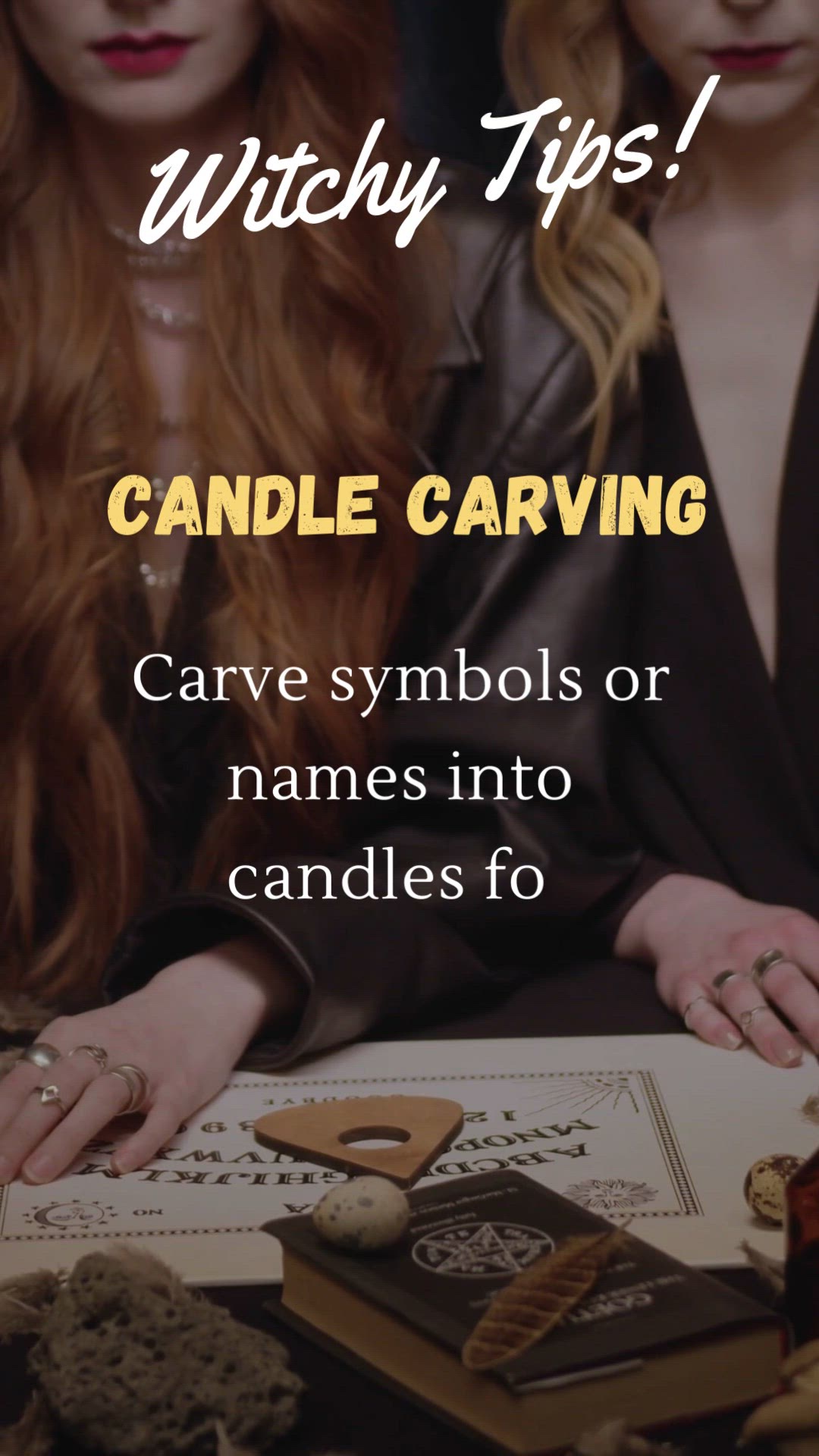 'Video thumbnail for Witchy Tips!'
