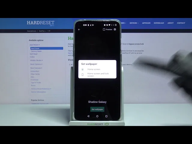 Video thumbnail for How to Download Galaxy Wallpaper on OnePlus 8T - Apply Live Galaxy Wallpaper
