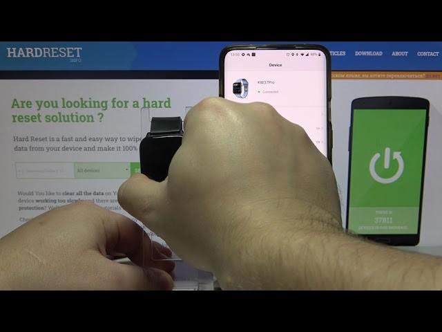 Video thumbnail for How to Activate DND Mode in KINGWEAR KW37 Pro – Customize Silent Preferences