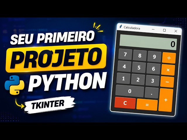 Video thumbnail for Crie Seu Primeiro Projeto em Python: Uma Calculadora do Zero!