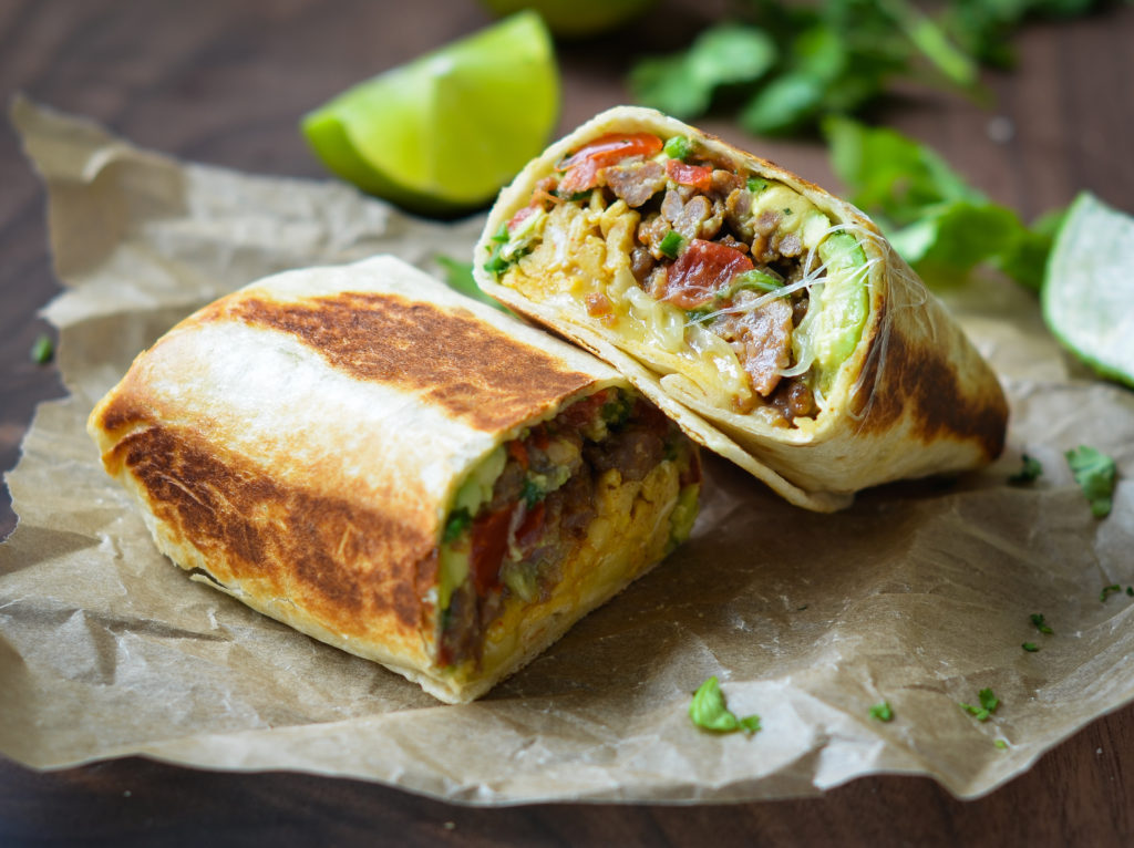 'Video thumbnail for Simple Breakfast Burritos Recipe '