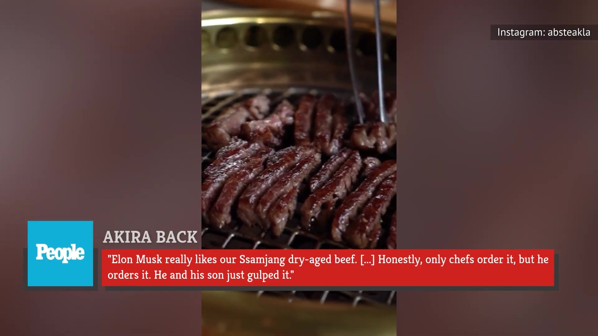 Video thumbnail for Elon Musk's Unconventional Steak Order Has Heads Turning