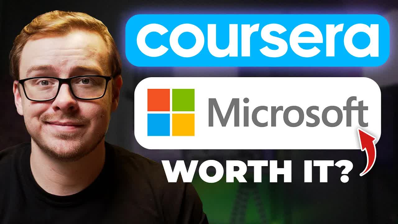 Video thumbnail for Microsoft Business Analyst Professional Certificate: Coursera Career Development
