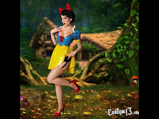 Video thumbnail for Snow White Latex Pinup Cosplay