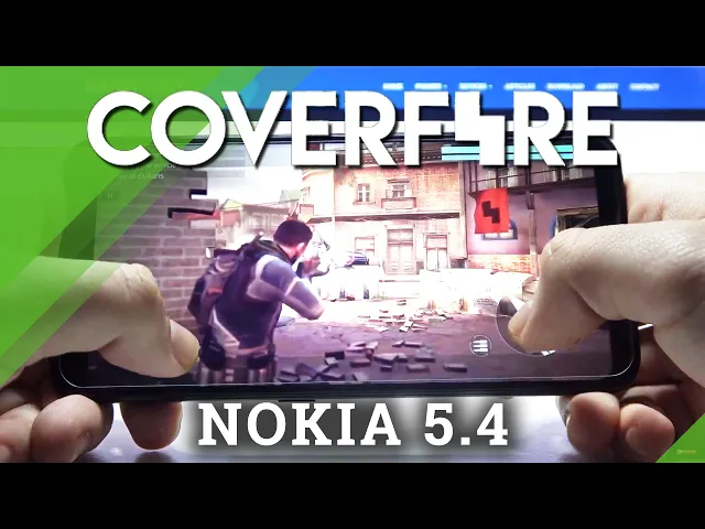 Video thumbnail for Cover Fire Game Test on Nokia 5.4 – Gameplay on 120 FPS