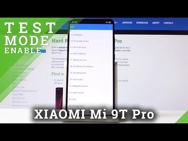 Video thumbnail for How to Enable Test Mode in Xiaomi Mi 9T Pro - Check All Xiaomi Features