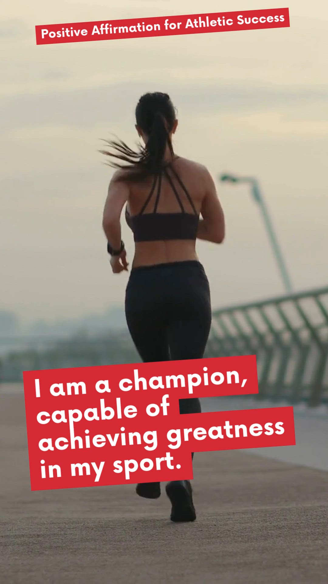 Video thumbnail for Positive Affirmation for Athletic Success ~ I am a champion, capable of achieving greatness in my sport. :   - Self-Help & Motivational - Positive thinking - Affirmations - Self-Talk - Motivation - Mindset - Mantras (Senkrecht)