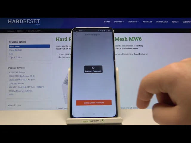 Video thumbnail for How to Update TENDA Nova Mesh MW6 - Install New Software with Tenda Wi-Fi app - Firmware Update