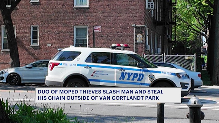 Video thumbnail for Man slashed, robbed of chain in Riverdale
