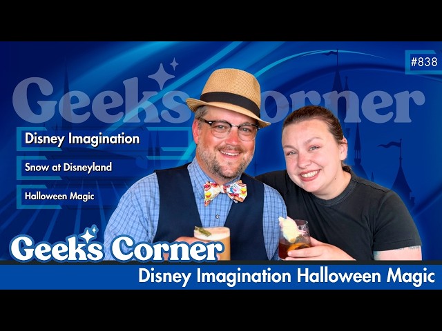 Video thumbnail for Disney Imagination Halloween Magic - Geeks Corner #838