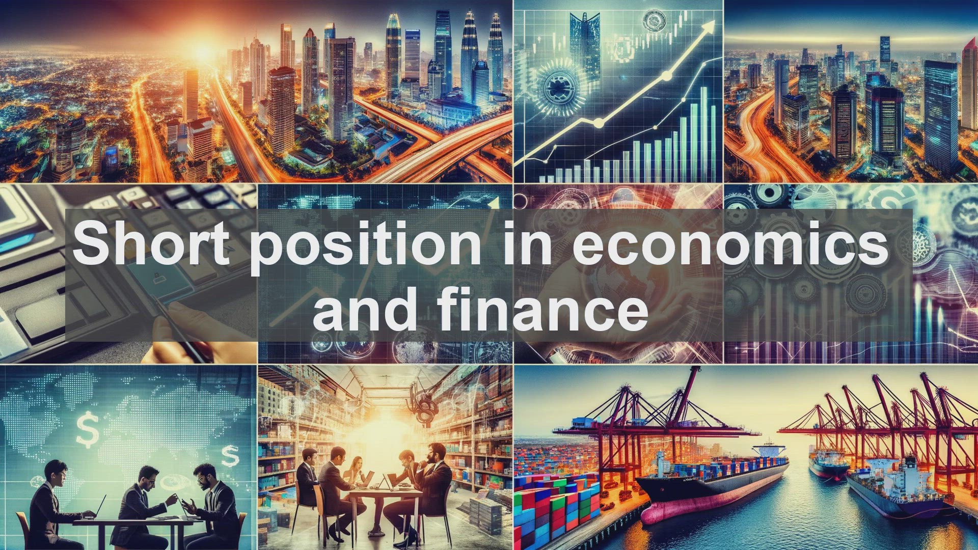 'Video thumbnail for Short position in economics and finance'