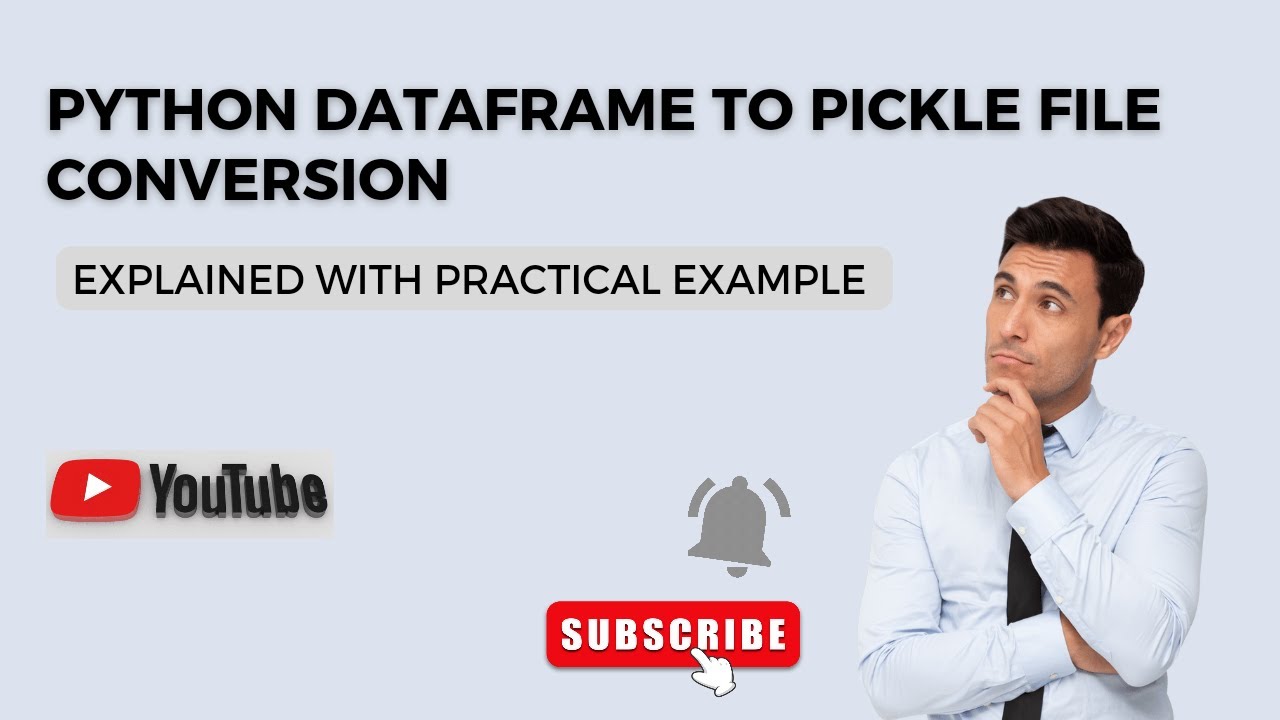 'Video thumbnail for Python Dataframe to Pickle File Conversion | Python Tutorial'