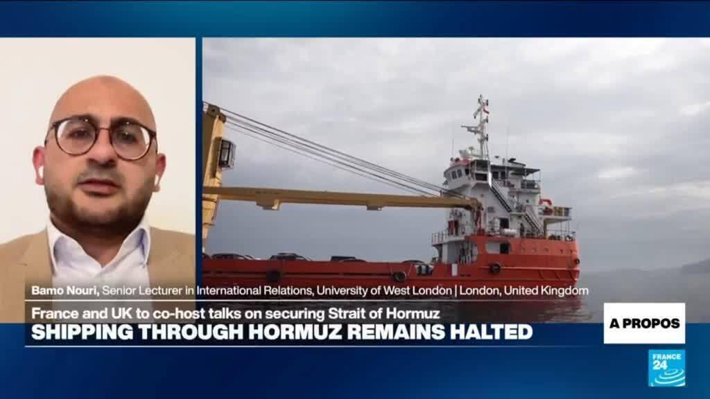 Video thumbnail for France finance minister says Hormuz must open 'but not at any price'