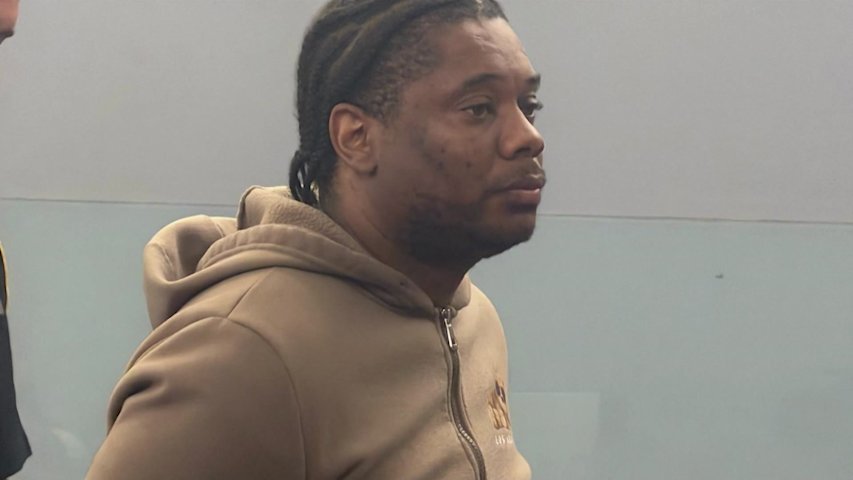 Video thumbnail for Man arrested in New Rochelle pleads not guilty in Long Island shooting of children's mother