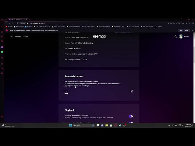 Video thumbnail for How To Set Up Parental Controls On HBO Max