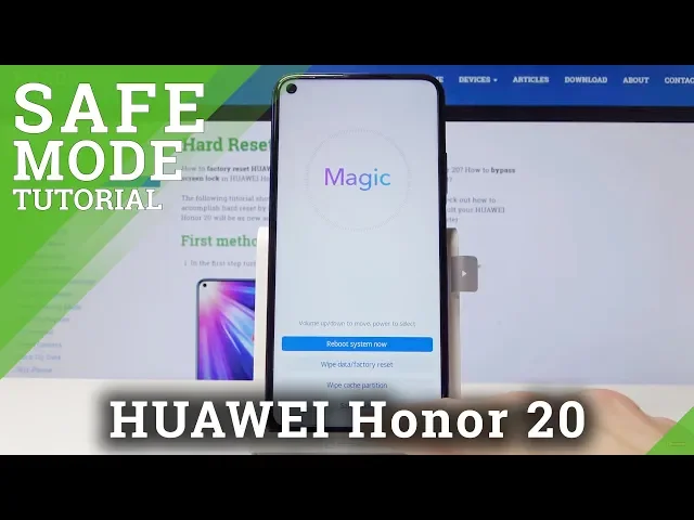 Video thumbnail for How to Enter Safe Mode in HUAWEI Honor 20 - Exit Honor Safe Mode