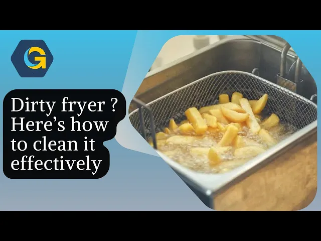 Video thumbnail for Dirty fryer ? Here’s how to clean it effectively