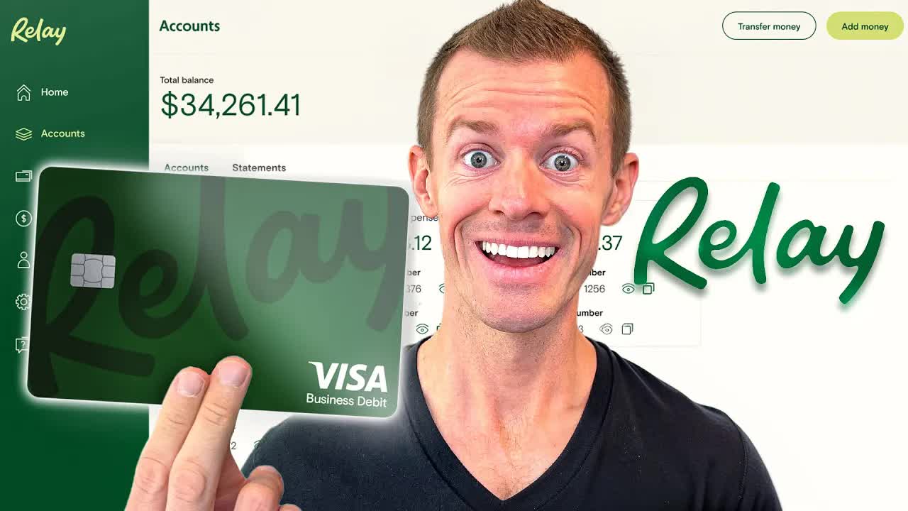 Video thumbnail for #1 Business Checking Account for Small Businesses? (Relay Review)
