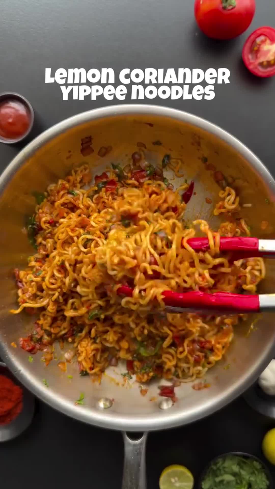 Video thumbnail for Korean style noodles recipe