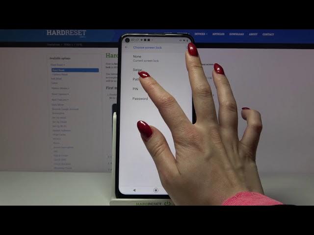 Video thumbnail for How to Change Lock Method – Screen Lock on NOKIA 8.3