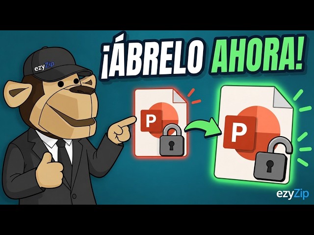 Video thumbnail for Cómo Desbloquear la Contraseña de PowerPoint PPT/PPTX en Línea Gratis | Sin Instalar Software