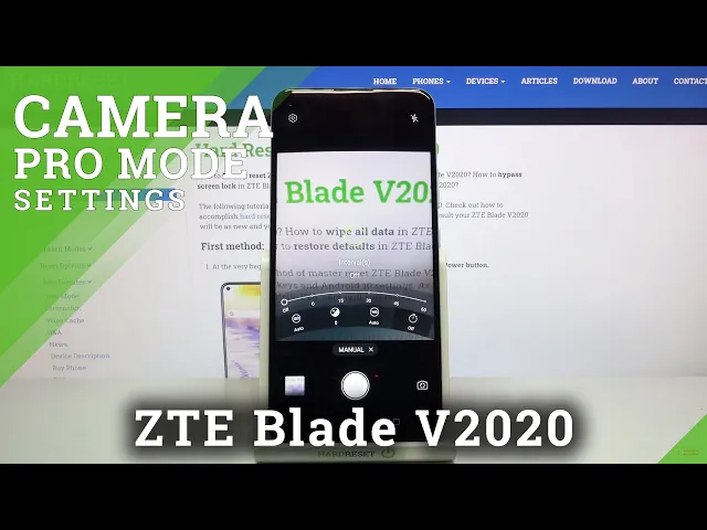 Video thumbnail for How to Use Camera Pro Mode in ZTE Blade V2020 – Advanced Camera Features