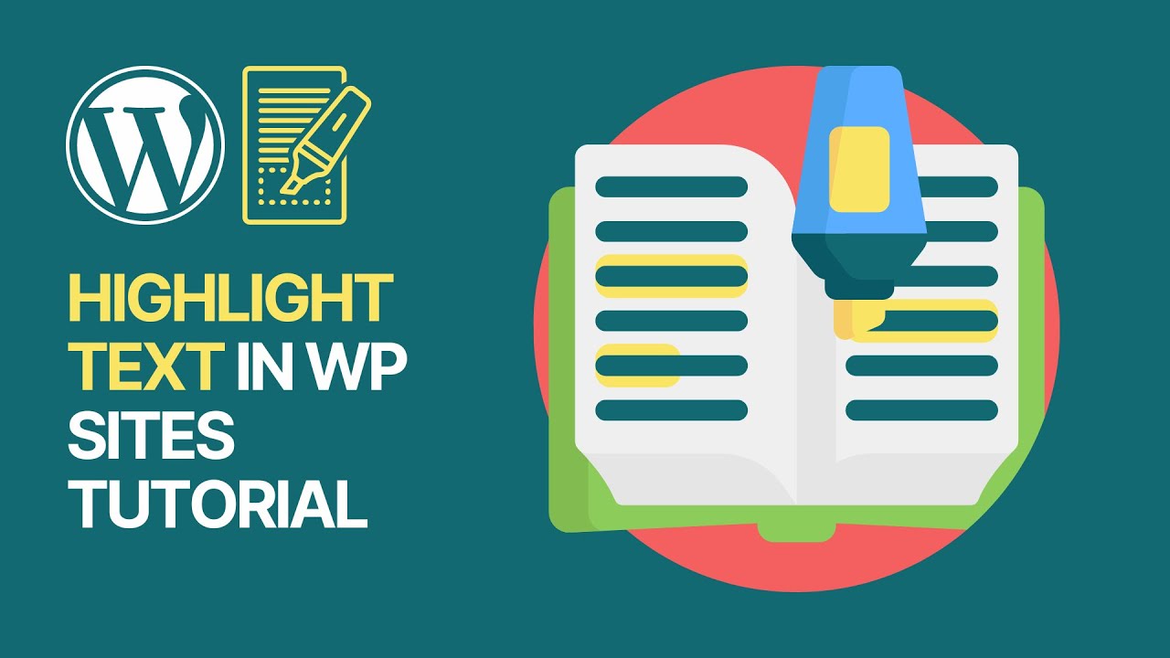 'Video thumbnail for How to Highlight Text in WordPress Websites & Blogs_ Simple & Free Beginners Guide'