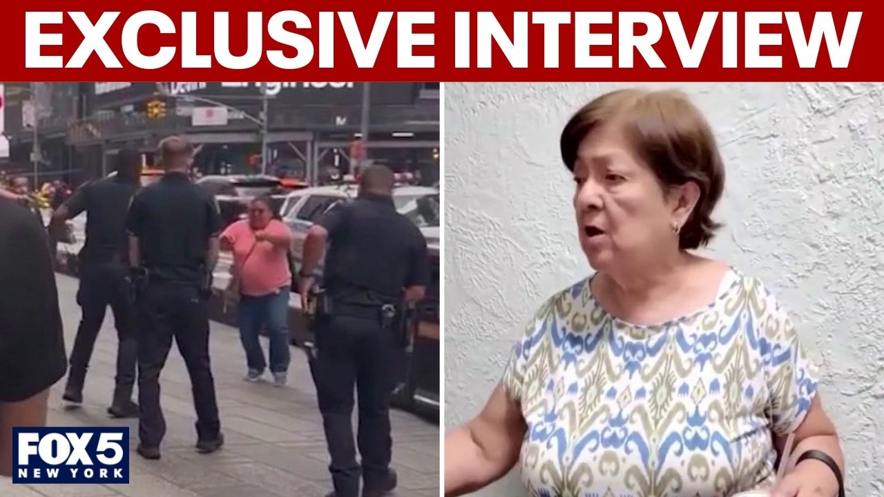 Video thumbnail for EXCLUSIVE: Mother of Times Square stabbing suspect speaks out