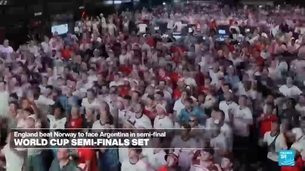 Video thumbnail for World Cup 2026: England beat Norway to reach semis