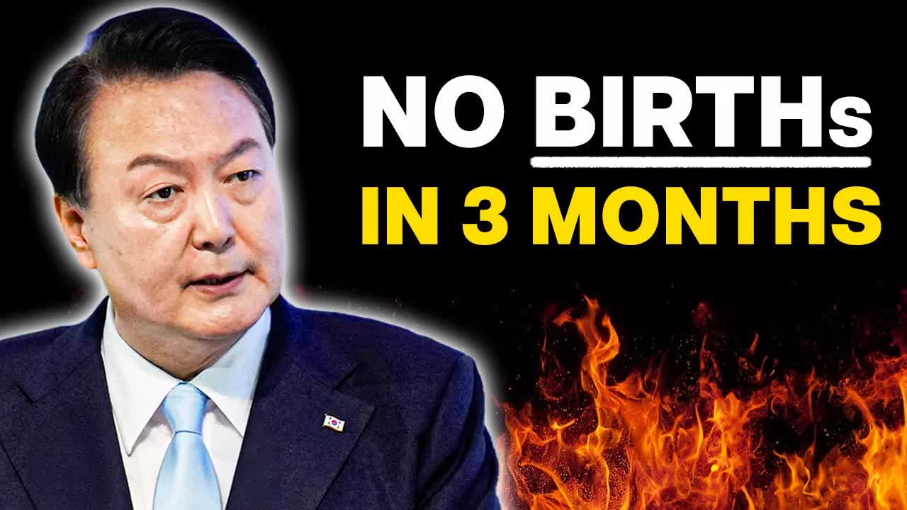 Video thumbnail for business basics: south korea's demographic collapse: a nation disappearing?