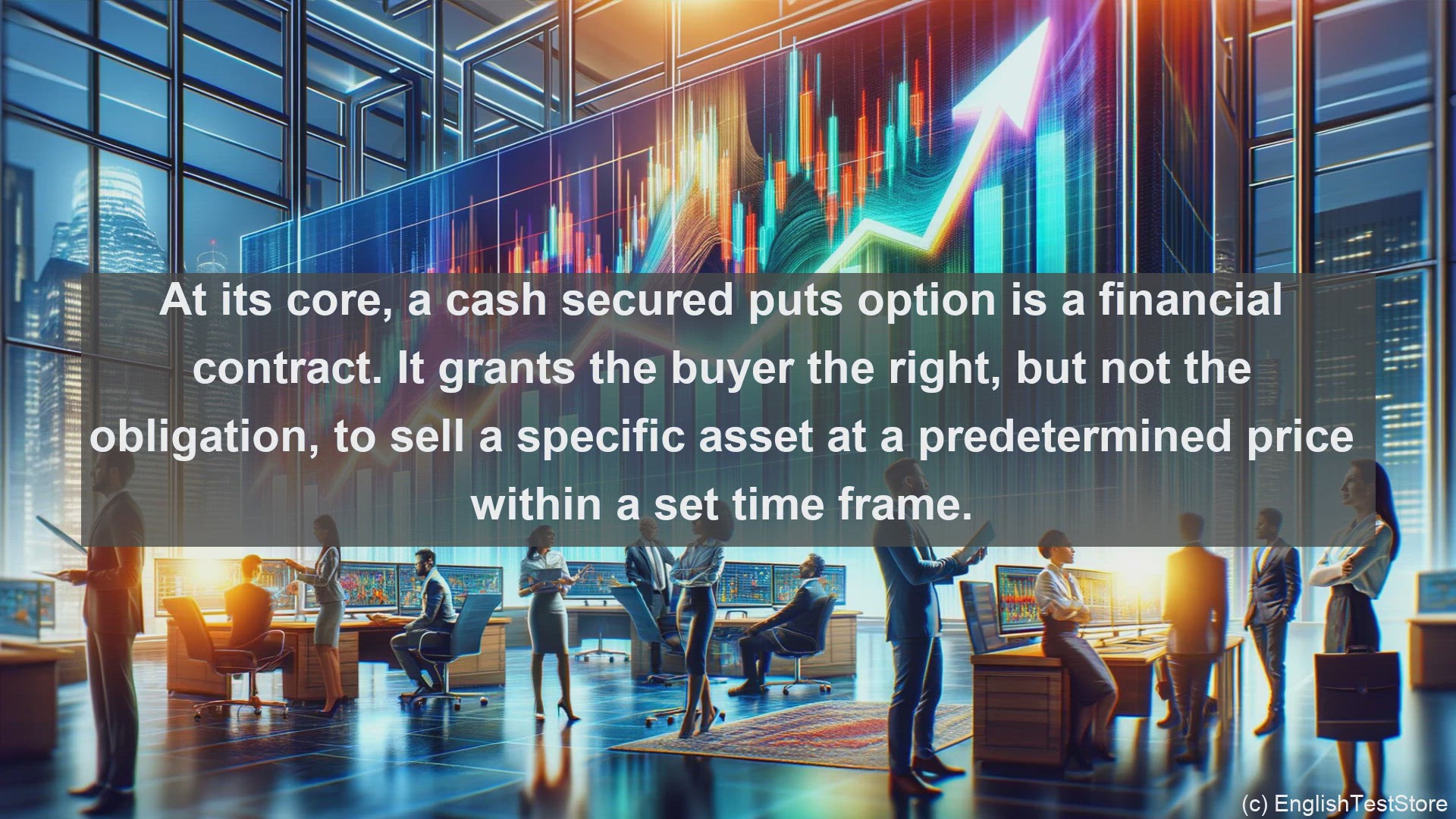 'Video thumbnail for Writing cash secured puts option in economics and finance'