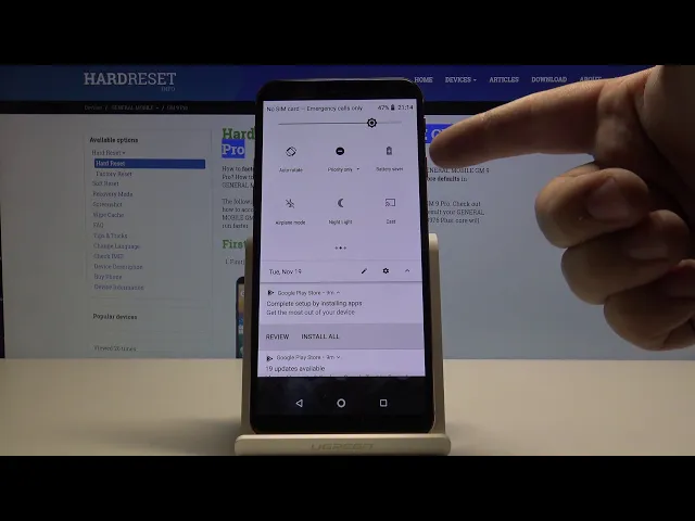 Video thumbnail for How to Activate Power Saving Mode in GENERAL MOBILE GM 9 Pro - Extend Battery Life