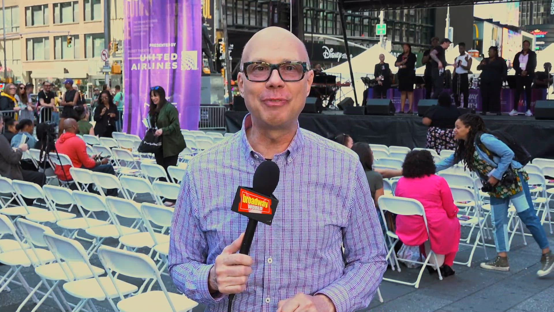 Video thumbnail for Video: Watch Highlights from Broadway Celebrates Juneteenth in Times Square