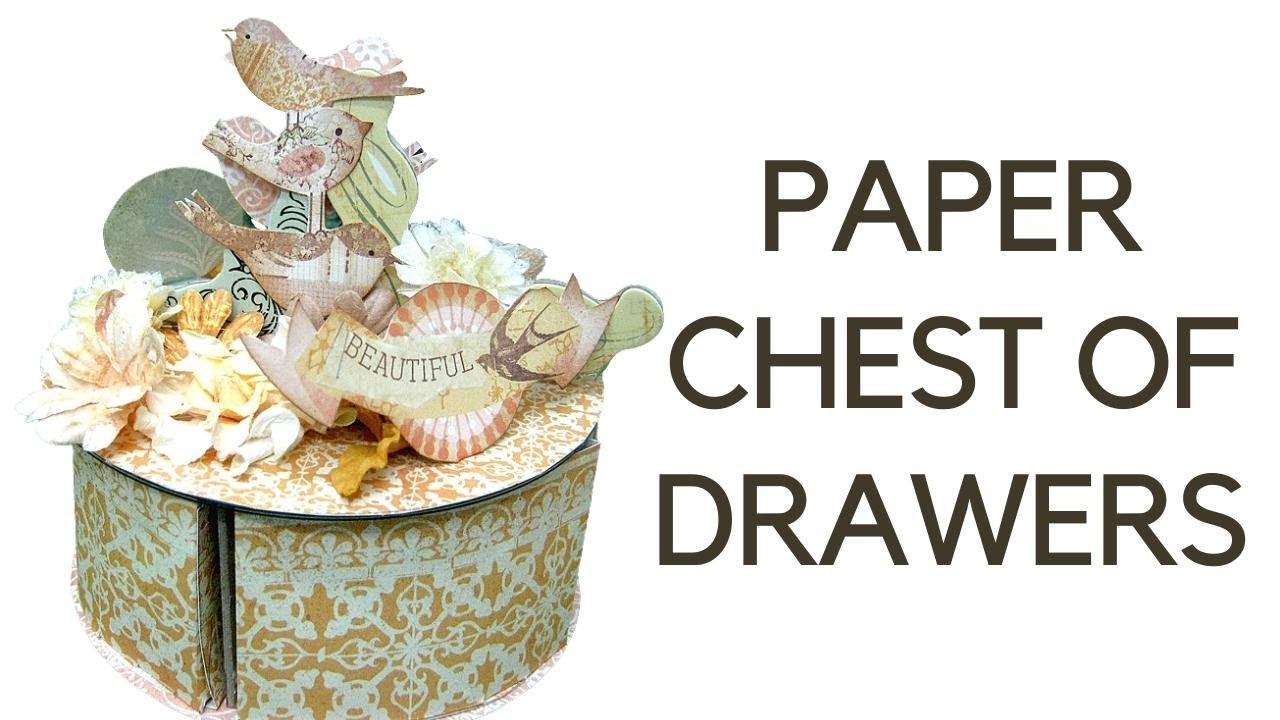 Video thumbnail for Paper Chest of Drawers