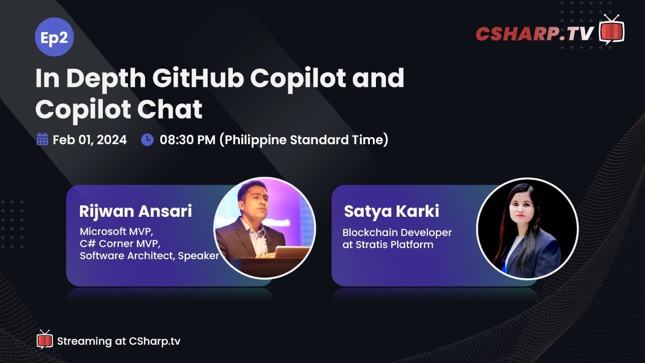 'Video thumbnail for In Depth GitHub Copilot and Copilot Chat - Ep.2'