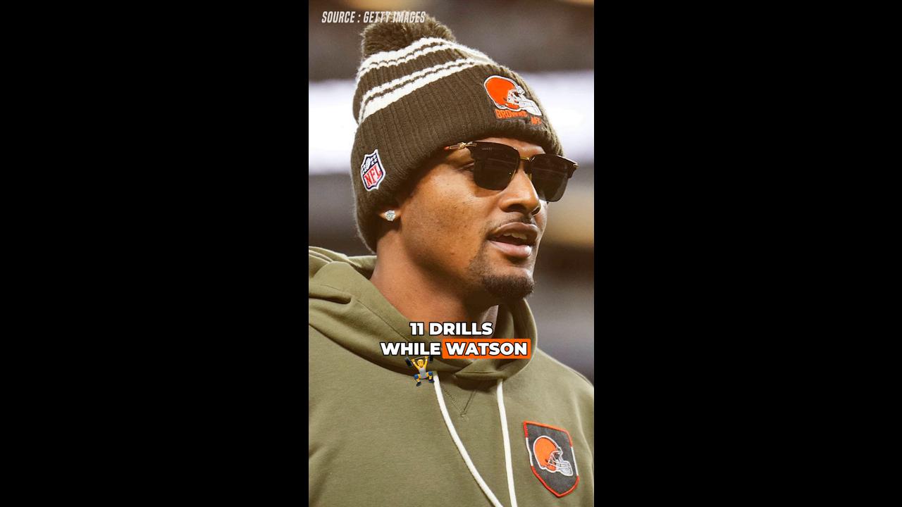 Video thumbnail for Browns QB Battle EXPLODES! Shedeur Sanders Won’t Back Down From Deshaun Watson