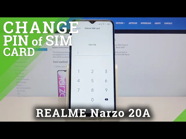 Video thumbnail for REALME Narzo 20A – Remove SIM Card PIN Protection