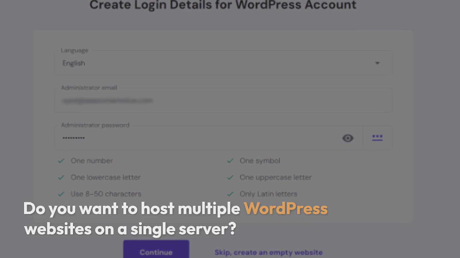 'Video thumbnail for How to Host Multiple Websites on One Server (Beginner’s Guide)'