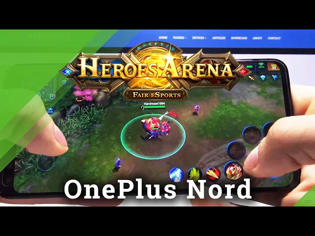 Video thumbnail for Heroes Arena Gameplay on OnePlus Nord – Quality Checkup