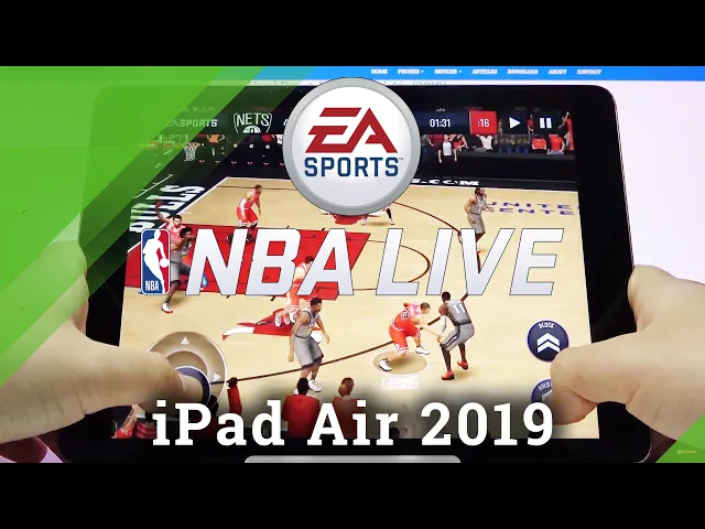 Video thumbnail for iPad Air 2019 - NBA Mobile - Gaming Test