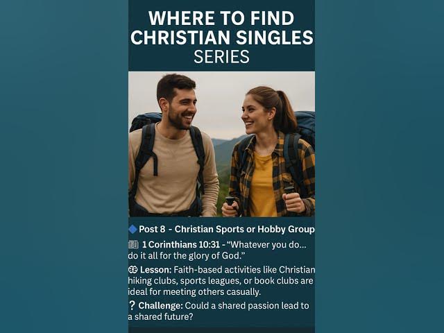 Video thumbnail for Where to meet Godly Singles