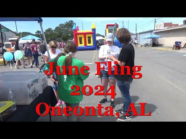 Video thumbnail for June Fling 2024 Oneonta, AL