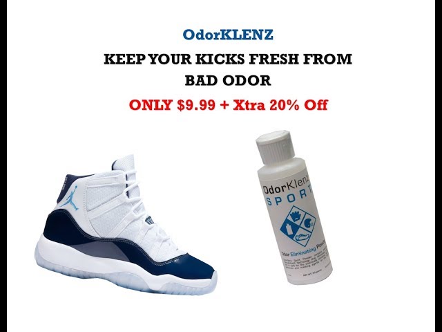 Video thumbnail for OdorKlenz Odor Eliminating Sports Powder | Removes Smells From Shoes & Atheltic Gears & More