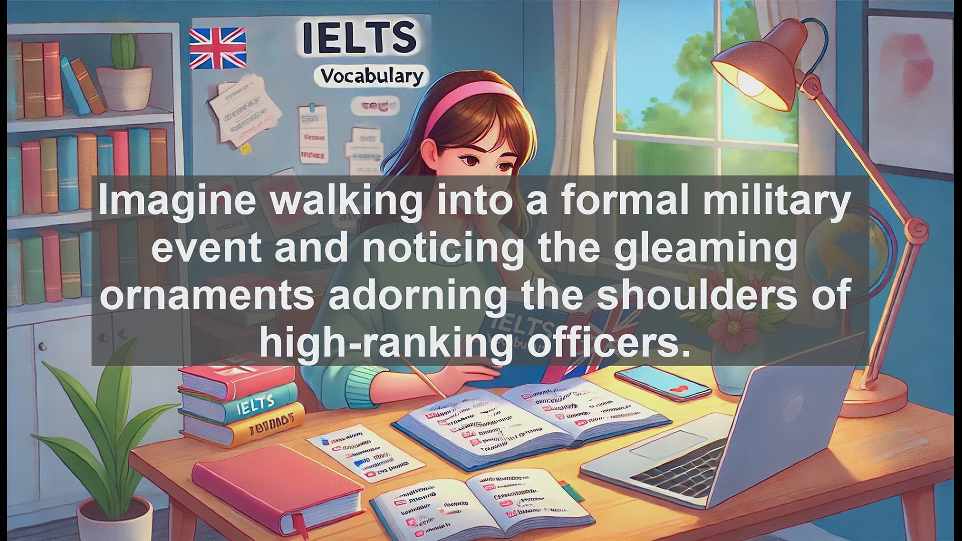 'Video thumbnail for 2000 Must Know IELTS 9.0 Vocabulary - Epaulets: Military Shoulder Ornaments Explained'