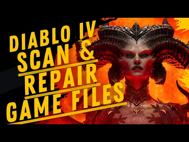 Video thumbnail for How To Scan & Repair Game Files In Diablo IV | Diablo IV Not Working