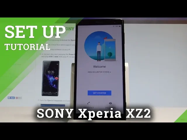 Video thumbnail for How to Set Up SONY Xperia XZ2 - Activation & Configuration |HardReset.Info