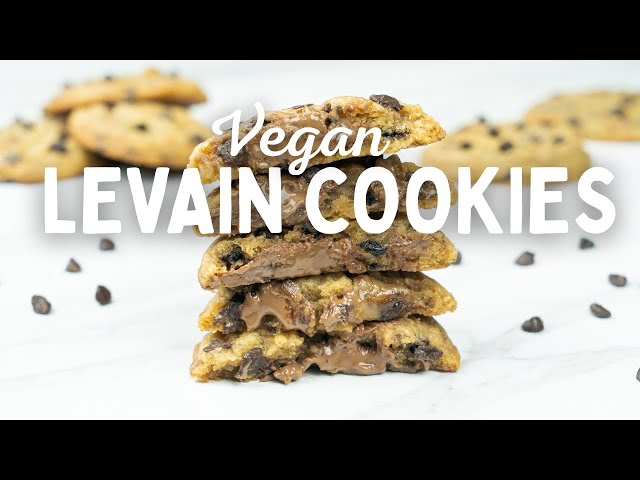 Video thumbnail for The Best Vegan Levain Cookies Recipe | Gooey, Thick, & Dairy-Free! #cookies #vegan