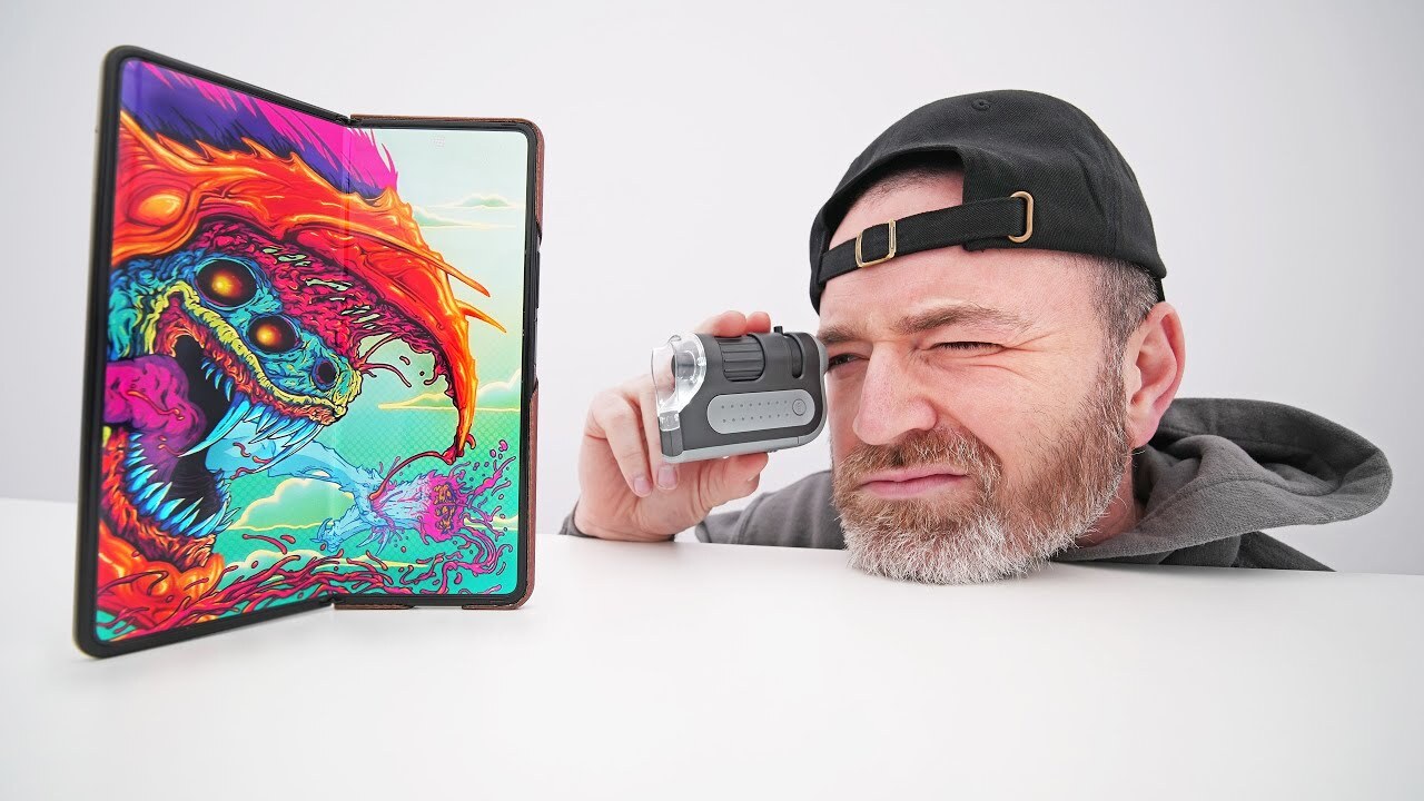 'Video thumbnail for You've Never Seen a Smartphone Display Like This...'